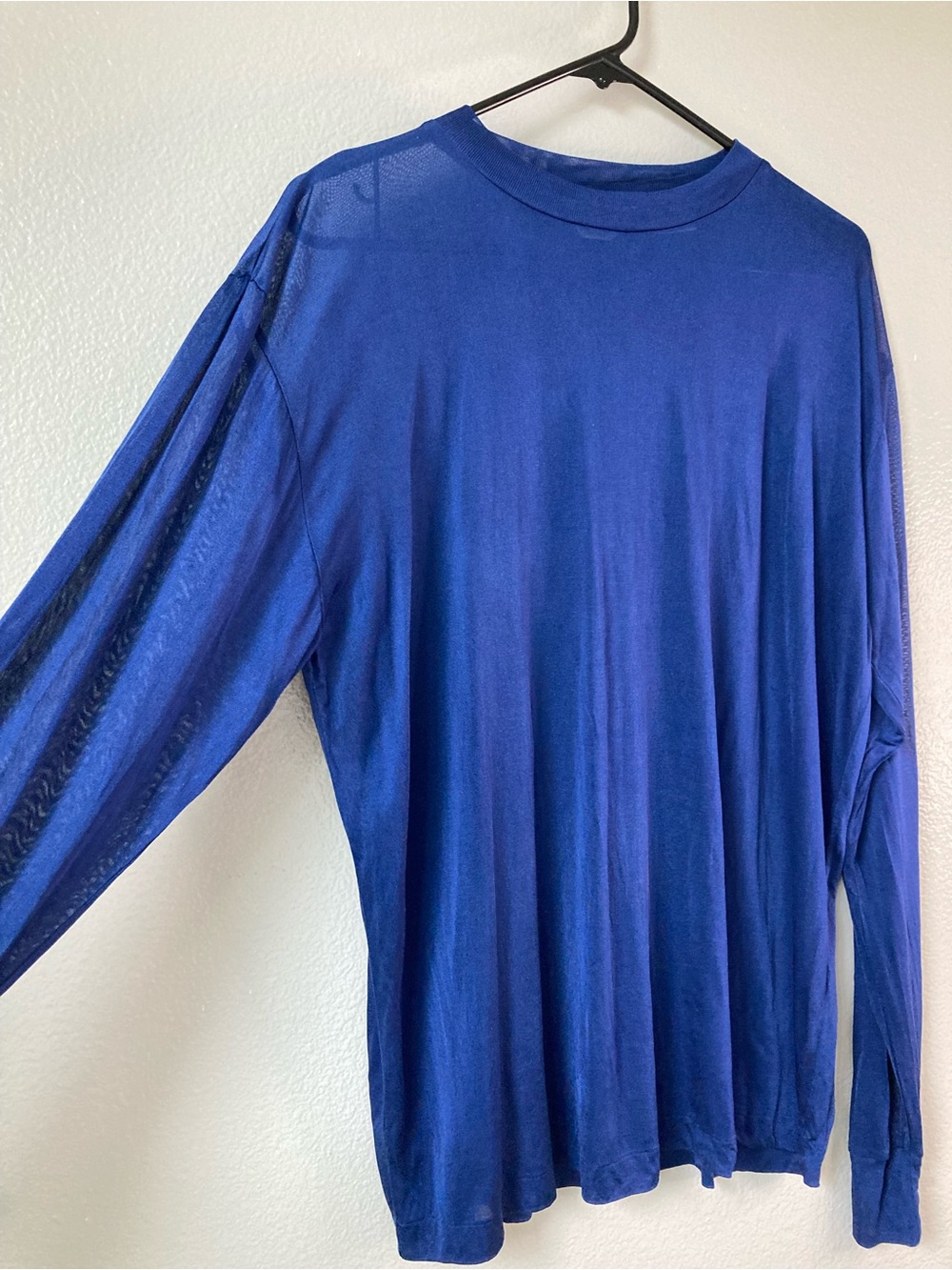 Vintage REI 100% Pure Filament Silk Thermal Lightweight Base Layer Top sz XL
